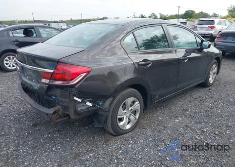 2014 Honda Civic Sedan Lx from USA, damaged, VIN 2HGFB2F52EH523902